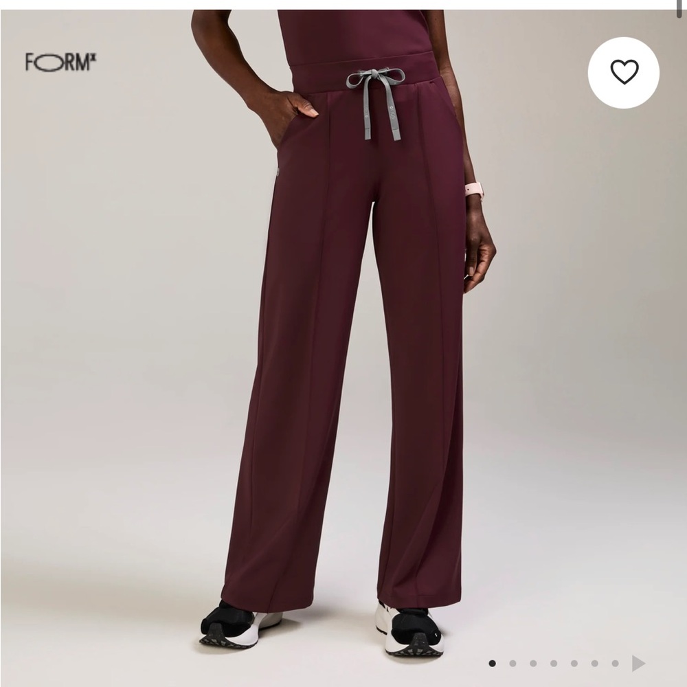 Figs High Waisted Salina FORMx Wide Leg Scrub Pants™